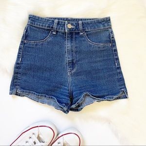 H&M High Waist Shorts